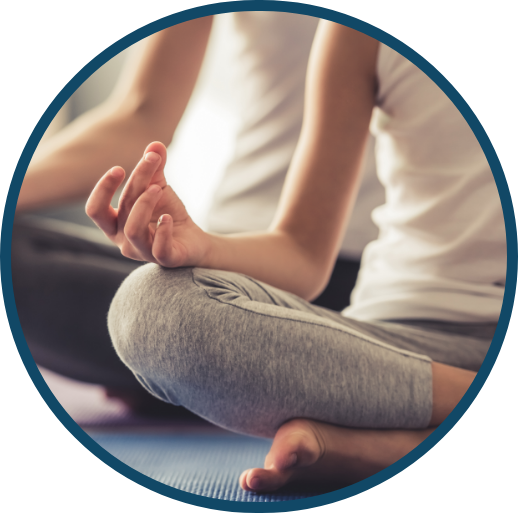 Gaucher disease blood test icons needle and test tube yellow and blue